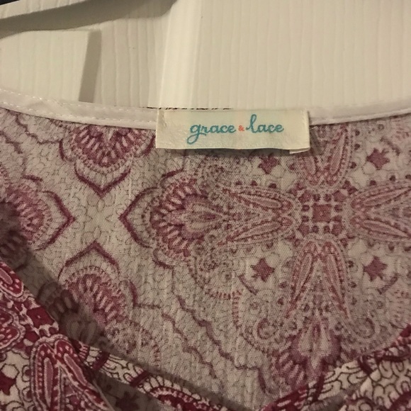 Discontinued Petra Peplum Blouse - Picture 4 of 5